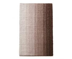 Dyckhoff 0928526200Colori qualitÃ© - 500 g/mÂ², 1 Tapis de Bain 55 x 65 cm, 100% Coton Bio (Marron/Beige)