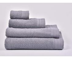 MI CASA Serviette de Bain en Coton Gris 500 g