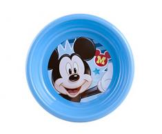 Home Disney Minnie2 Assiette Creuse Plastique Multicolore/Bleu 16 X 16 X 4 cm