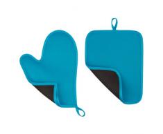 Premier Housewares 0806550 Manique et Mitaine NÃ©oprÃ¨ne Bleu 21 x 0,05 cm