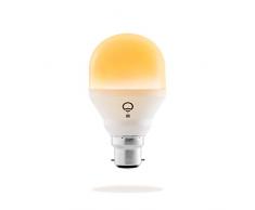 LIFX Mini Day & Dusk (B22) Ampoule smart LED connectable Wi-Fi, ajustable, multicolore, ajustable, pas de hub requis, fonctionne avec Alexa, Apple HomeKit et Google Assistant [Classe Ã©nergÃ©tique A+]