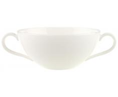 Villeroy & Boch 10-4545-2510 Tasse à Soupe Porcelaine Blanc 45,5 x 28 x 8,6 cm Convient pour 1 Personne