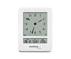 Réveil Radio-piloté WT 745 avec Affichage de la température intérieure Ainsi Que de la Date et du Jour de la Semaine