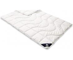 Badenia Bettcomfort Irisette Micro Thermo, Duvet, pour lété, Blanc, 135 x 200 cm