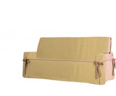 Eysa F6250111 Housse de Canapé 2 Places Plus Coton/Polyester Marron 130 x 160 cm