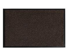 F & S Mars Paillasson dentrÃ©e de Haute qualitÃ© Robuste et Lavable pour lusage intÃ©rieur et extÃ©rieur 60 x 80 cm, Couleur Bruin. FabriquÃ© en Europe