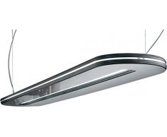 Morosini 0801so # 06skfd Lampe à suspension G5, 54 W, gris, 130 x 21 cm