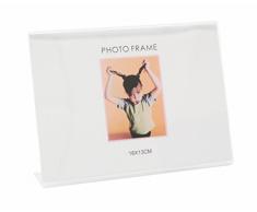 Deknudt Frames S58RL1H Plexi Cadre Photo sur Pied Horizontal RÃ©sine Transparent 10 x 15 cm