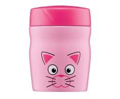 ALFI 0637101035 Gamelle Isotherme foodMug en Acier Inoxydable Chat Rose 0,35 l