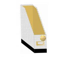 Robert Frederick Porte-revues A4Â âÂ Bold Ã Rayures et Geo Spot, Assortis