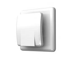 LEDVANCE GADGET Lunetta Slim + Capteur de Luminosité | Veilleuse Mobile sur Secteur | Blanc | 0,3 Watts - 3 Lumens | Blanc Chaud