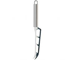 kela 15326 Couteau Ã Fromage Rondo 26cm en Acier Inoxydable Mat, Argent, 26 x 2 x 2 cm