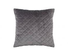 Lovely Casa Danae Matela Coussin, Polyester, Anthracite, 40 x 40 cm