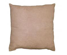douceur dintÃ©rieur coussin 40x40cm suede suedine sable
