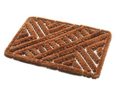 Addis Ultra Tuff Gratter Paillasson avec Fil Duo Mix, Naturel en Fibre de Coco, 60Â x 40Â cm