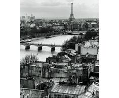 Affiche 24x30 cm Le pont des Arts, Paris Bruno DE HOGUES