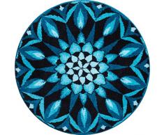 Grund COGNITION Tapis de Bain, Polyacrylique Supersoft, Turquoise, 100 cm