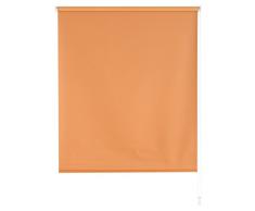 Blindecor B100 Store Enrouleur Type Blackout, Lisse 100 x 175 cm Orange
