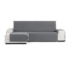 Practica Chaise Longue 240cm Gauche Vue Frontale Rabat Couleur 06-Gris foncÃ©
