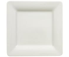 Villeroy & Boch Pi Carré Assiette à pain, 16x16 cm, Porcelaine Premium, Blanc