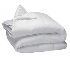 Pikolin Home - Couette en fibre hypoallergÃ©nique Aloe vera , quatre saisons, 150+300g/mÂ². 220x250cm-Lit 160