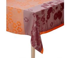Nydel EP545F7MU13 Nappe Jacquard Linea Anti Tache, Grenat, 170 x 300 cm