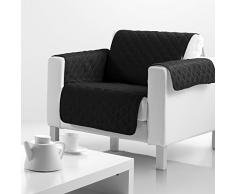 Les Ateliers du Linge Protege Fauteuil Noir 165 x 179 cm