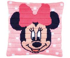 Vervaco Kit Coussin au Point lancé Disney Minnie Mouse