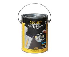 SECURIT Tableau Noir Tableau Peinture, Noir, 2,5 l