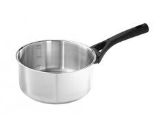Pyrex 8019838 Expert Touch Faitout en Inox avec Couvercle Ã 24 cm Compatible tous Feux dont Induction