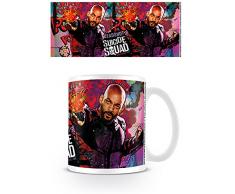 Suicide Squad MG24158 (Deadshot Crazy) Mug, Céramique, Multicolore, 11ox/315ml