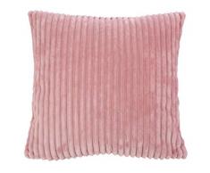 Gözze Lot de 2 housses de coussin en velours côtelé, 50 x 50 cm, Couleur : Vieux rose, 40067-39-A2