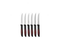 JJA 115188 Couteaux Ã Steak, Plastique, Noir, 1 x 1 x 1 cm