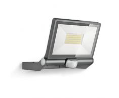 Steinel XLED ONE XL Anthracite, Projecteur LED dextérieur à détection,détecteur de mouvement 180°, 43,5 W, 4400 lm à 3000K, aluminium