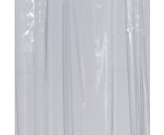 Ridder Brillant cristall 364000-350 Rideau de douche avec oeillets intégrés 240 x 180 cm
