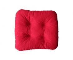 Natalia Spzoo Oreiller Rond Coussin, Polyester, 3100-Rouge, 38 x 38 x 8 cm