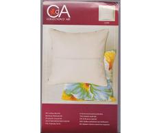 Collection DArt 5999 Dos de Finition pour Coussin Coton Beige 45,5 x 45,5 x 0,1 cm