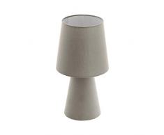 EGLO 97124 Lampe de table, Textile, E14, 5.5 W, Taupe