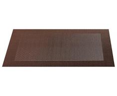 ASA 78054076 Set de Table, MatÃ©riel SynthÃ©tique, Marron, 9x12x16 cm