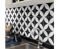 Ambiance-Live col-tiles-RV-A005_15x15cm Stickers carrelages, Vinyle, Enzo, 15 x 15 cm