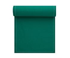 Serviette de table en coton 20x20cm - IdÃ©ale pour fÃªte, anniversaire, cocktail - Rouleau de 25 serviettes - Vert CaraÃ¯bes