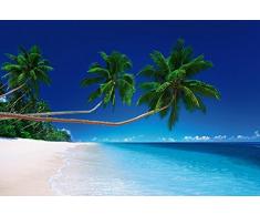 Papier Peint déco poster EXOTIQUE 3 x 2,70 m | Déco et photo murale XXL Qualité HD Scenolia