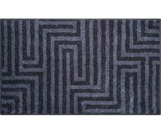 Grund Aruba Tapis de Bain, Fibres synthétiques, Anthracite, 70 x 120 x 2 cm