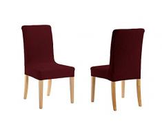 Zebra textile 204 housse de chaise élastique bêta-rouge