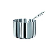 Pentole Agnelli Casserole haute avec manche, aluminium haute 20Â cm acier