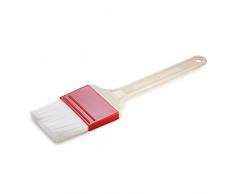 Thermohauser 8300018475 Pinceau avec poils en polyester blancs Largeur 3,5 cm Longueur des poils env. 4 cm - Poignée : plastique PA, fibre de verre, poils : polyester