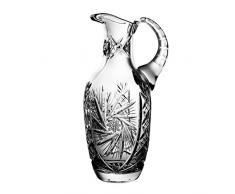 Crystaljulia 3968 pichet Cristal handgeschliffen schleudersternmuster, 1 l