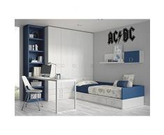 TATOUTEX Stickers ACDC - Bordeau, L 120cm x H 60cm