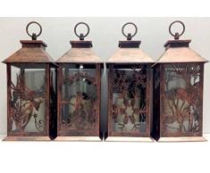 Giocoplast Natale Marron Lanterne avec lumiÃ¨re, Multicolore