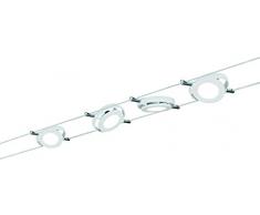 Paulmann Licht 50107 Luminaire MÃ©tal, 4 W, Blanc DÃ©poli, 1000 x 10, 2 x 1 cm